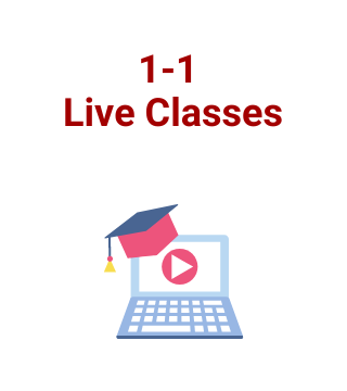 one-to-one online Live classes